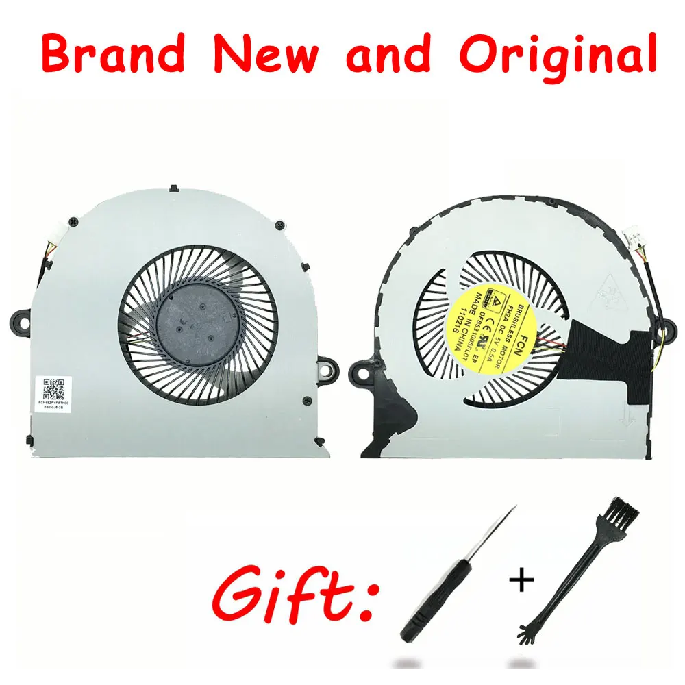 

New laptop CPU cooling fan Cooler radiator Notebook for ACER aspire E5-572 E5-572G t5000 V5-591G