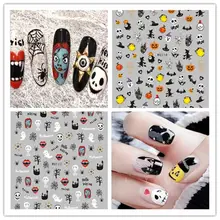 5 גיליון 4 סוג יפני Ultrathin Cartoon חזיר נייל מדבקת עיצובים דביק 3D נייל אמנות מדבקות מדבקות קישוטי WG117-122(China)