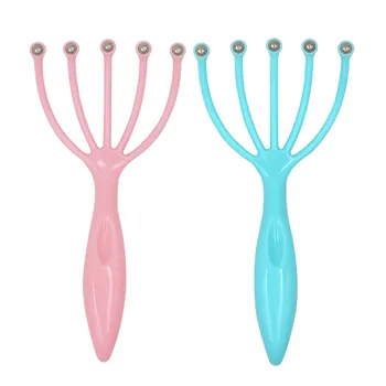 

Dropship Head Massage Relaxation Five Finger Massager Claw Head Massager Five claw Scalp Massager Finger Massage With Steel Ball