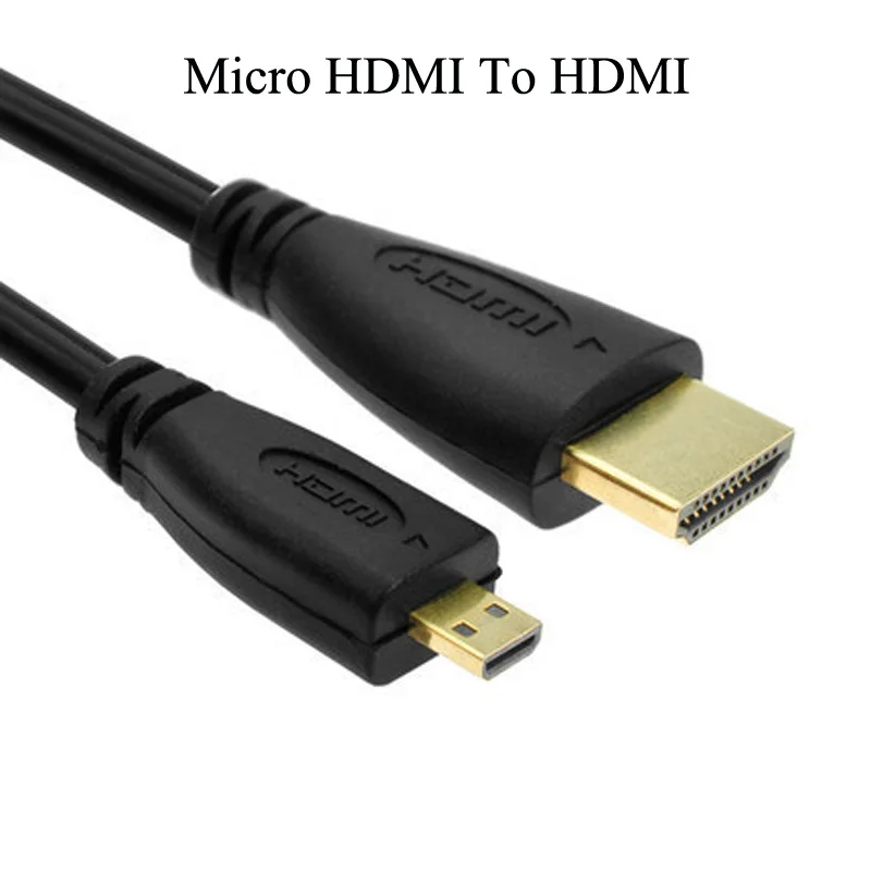 HDMI кабель HDMI1.4 видео кабель Micro HDMI к HDMI Mini HDMI к HDMI версии 1080p 3D для HDTV 0,5 м 1,5 м 3M 5 м