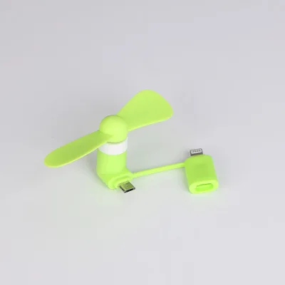 3-In-1 Mini fan USB Fan Type C Micro USB Mini Fan Cooler iPhone Samsung Xiaomi Huawei HTC Cell Phone Cooling