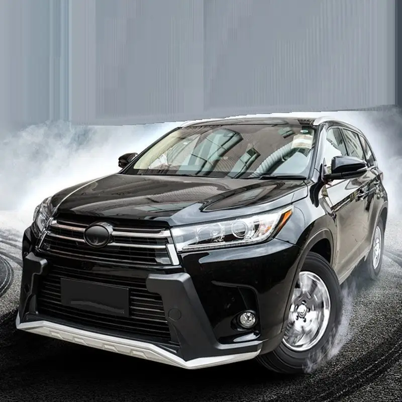 Стайлинг протектор автомобильного украшения Automovil тюнинг передний задний диффузор для губ автомобильные бамперы 15 16 17 18 для Toyota Highlander