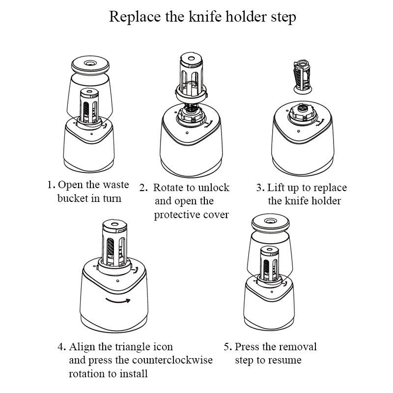 TENWIN Регулируемая электрическая точилка для карандашей рукоятка Механическая точилка для карандашей с держателем ножей канцелярские принадлежности