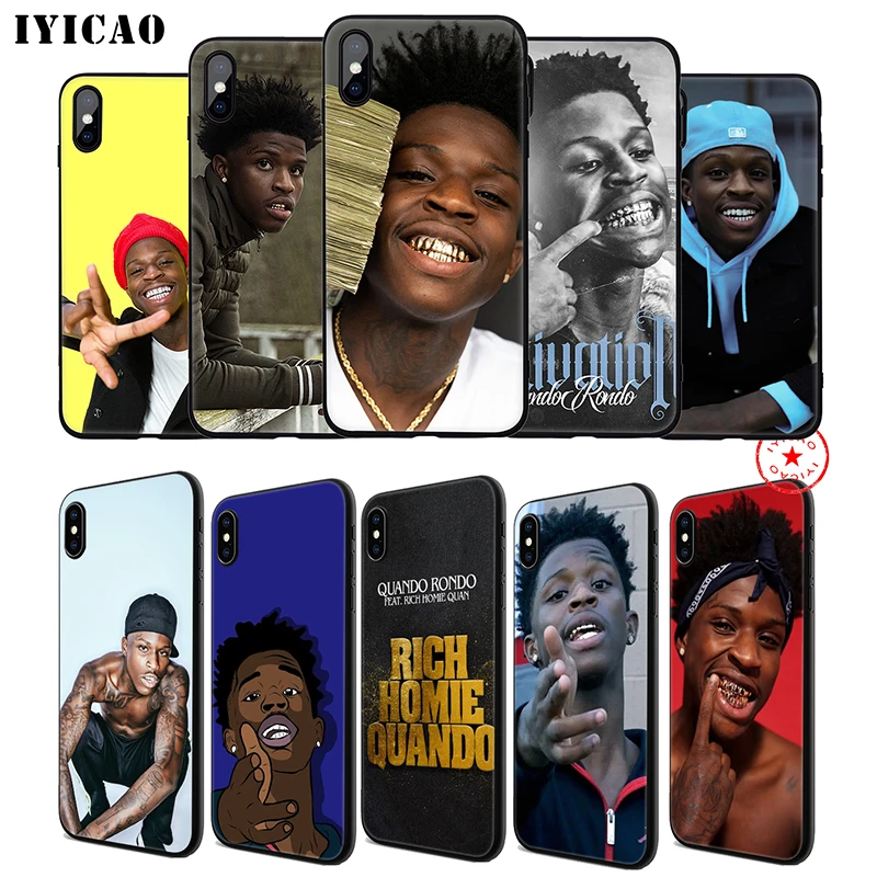 IYICAO Quando Rondo мягкий чехол для телефона iPhone 11 Pro XR X XS Max 6 6S 7 8 Plus 5 5S SE силиконовый TPU |