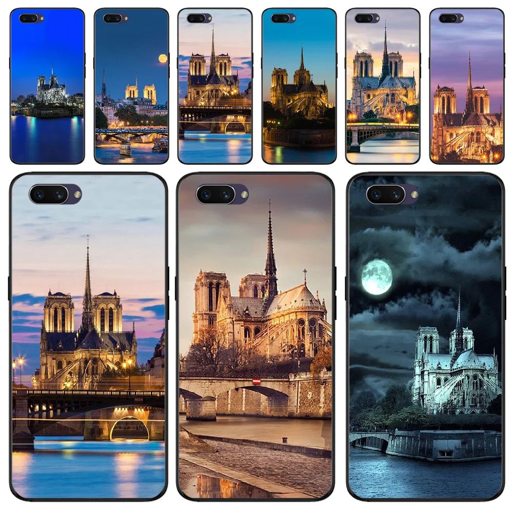 Чехол для телефона ByLoving Notre Dame Cathedral Scenery OPPO F5 F9 F3 F11 pro A92020 K1 A77 RENO A52020 | Мобильные