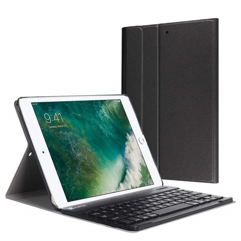 7.9 ''Magic Keyboard Coque Per Ipad Mini 2 Mini 3 Custodia Per Tastiera Russo Spagnolo A1432 A1490 Pu Wireless Per Ipad Mini 2 3 Cover