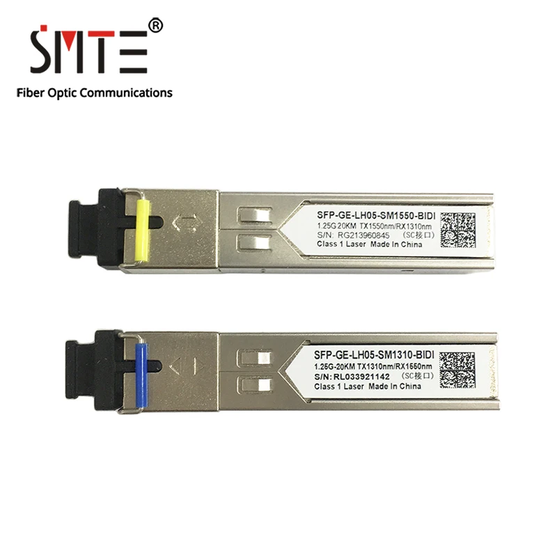 1 25G TX1310nm/RX1550nm TX1550nm/RX1310nm 20KM SC DDM для одномодового одноволоконного SFP HUAWEI