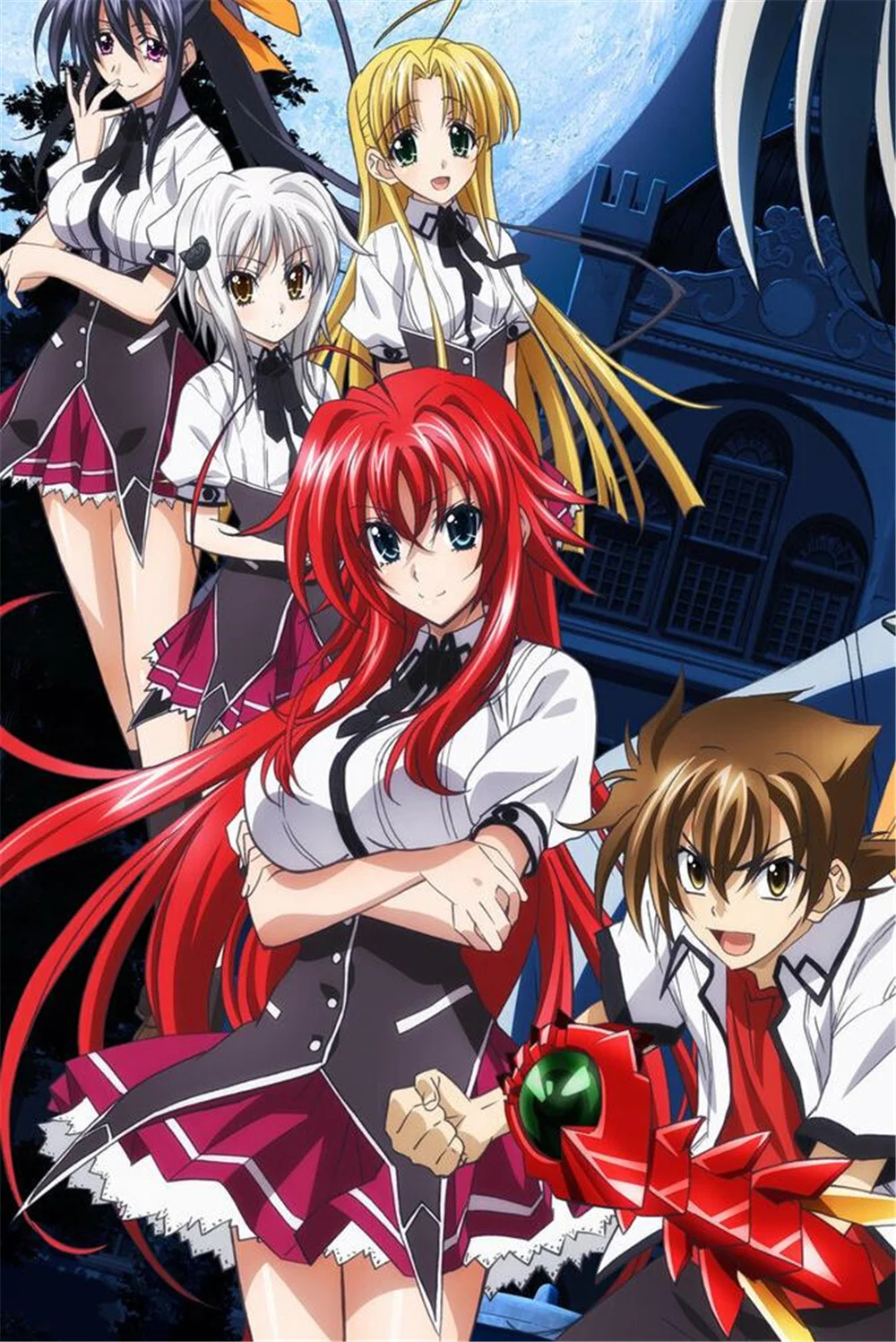 Devil's academy dxd коды. Dxd элизабет. Dxd хиро. Старшая школа dxd. Гарем райзера феникса dxd.