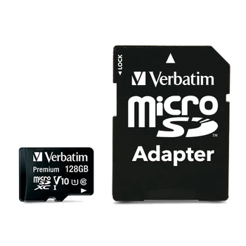 

Memory card Micro SDXC 128 Gb with adapter-Class 10