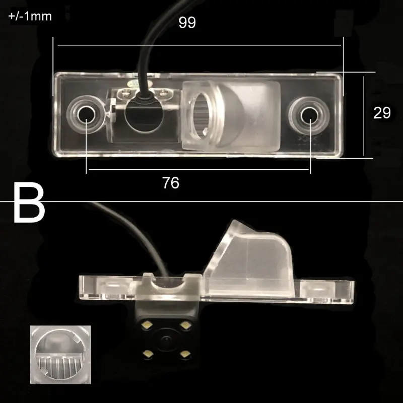 For Chevrolet Optra Spark Sonic Tosca Lanos Sens Chance Rear view Camera Back up Reverse Camera Car Parking Camera Night Vision (5)