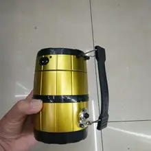 Стиль, Креативный светодиодный фонарь на солнечной батарее для кемпинга, Многофункциональный ручной фонарь, бытовой аварийный фонарь для палатки кемпинга