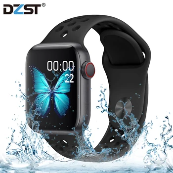 

DZLST Smart Watch Men IPX8 Waterproof Heart Rate Temperature Monitor Smartwatch For Xiaomi Android PK IWO 12 Amazfit Gts Watches