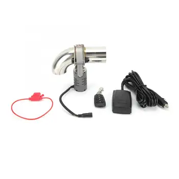 

Electric Exhaust Valve Muffler Cutout Pipe Valve with Remote Control Stainless Steel Universal Exhaust Valve Accessories
