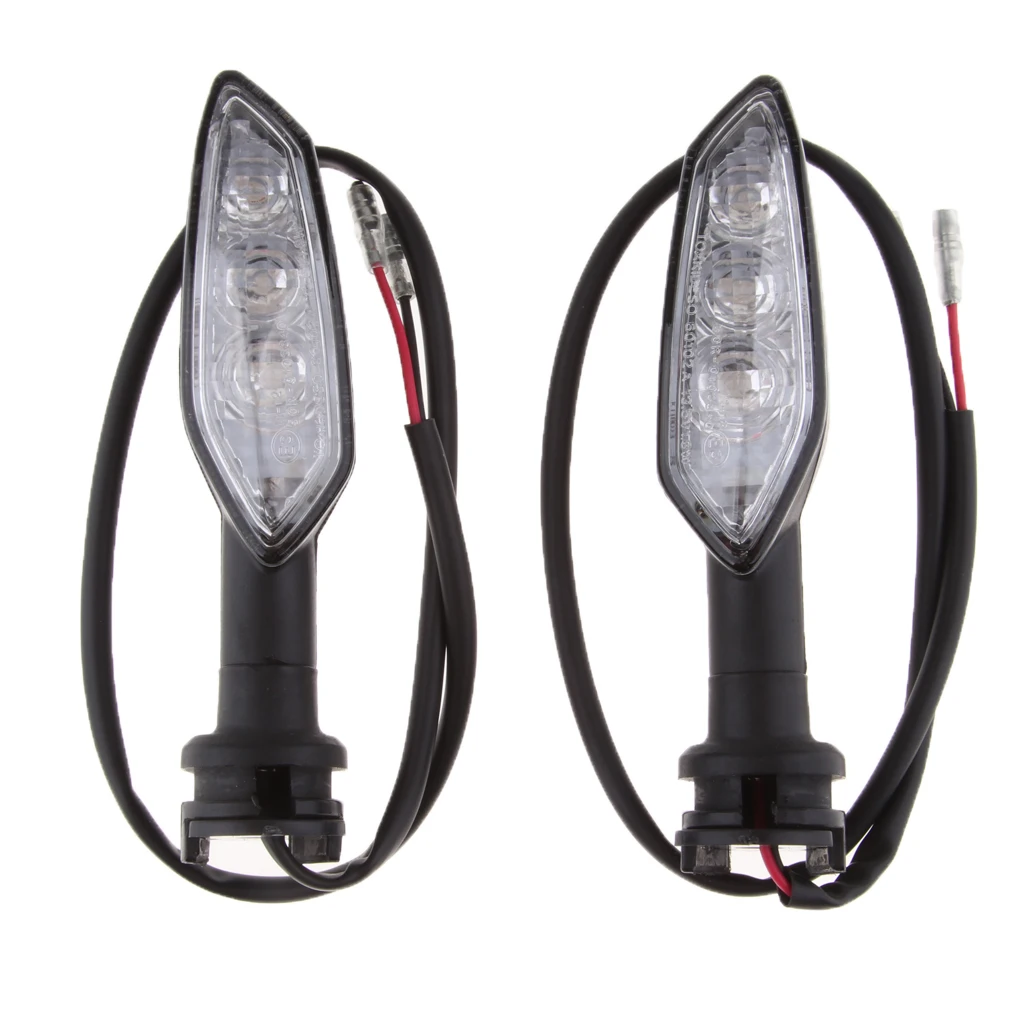 1 Pair 12V LED Amber Turn Signal Light Blinker Indicator for YAMAHA MT-01 MT-25 MT-03 MT-07 Motorcycle Lighting 