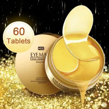 

60pcs Moisturizing Eye Mask Crystal Collagen Anti Wrinkle Eye Patches Remove Dark Circle Hyaluronic Acid Eye Mask Face Skin Care