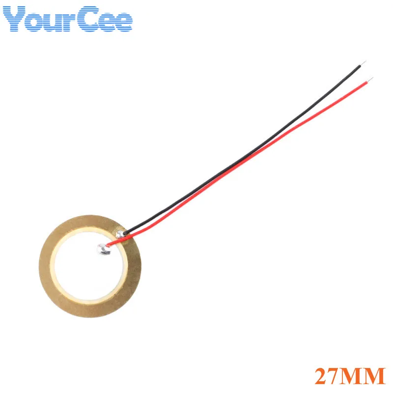 Hemobllo Piezo Disc Diaphragm Elements Buzzer Ceramic Chips Leadwires 20mm 10PCS Hemobllo Piezo Disc Diaphragm Elements Buzzer Ceramic Chips Leadwires 20mm 10PCS
