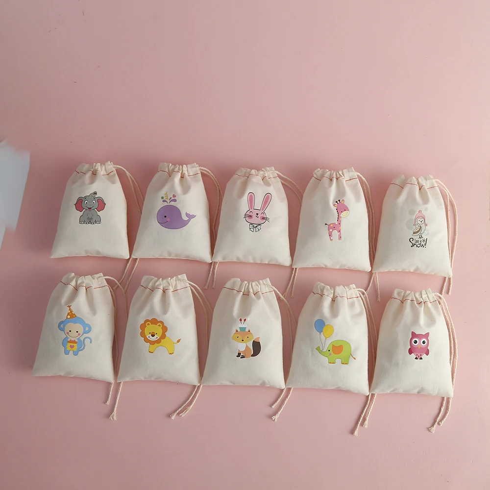 면 쥬얼리 가방, 동물 로고 인쇄, 웨딩 캔디, 크리스마스 초콜릿 가방, 선물 가방, 쥬얼리 디스플레이, 맞춤 포장
