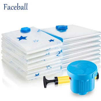 

Vacuum bag storage bag home organizer transparent border foldable clothes organizer seal compressed travel saving bag package