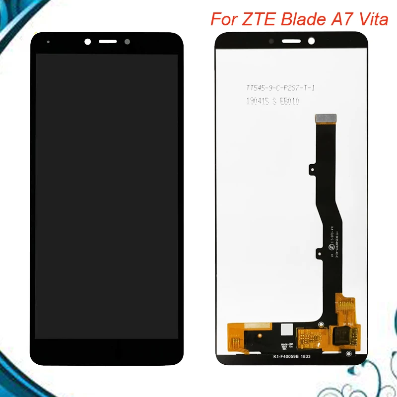 

5.45inch For ZTE Blade A7 Vita LCD Display+Touch Screen Digitizer Assembly For ZTE Blade A4 A0722 LCD Screen Spare Parts