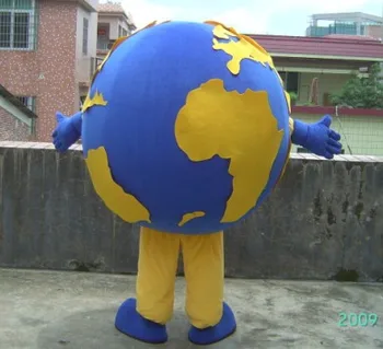 

Ohlees Earth mascot costume picture is example only,do custom according to customer design