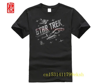 

Star Trek TOS Through Space T-Shirt - 2T through Casual Short Sleeve Top Clothes Popular T-Shirt Crewneck 100% Cotton Tees