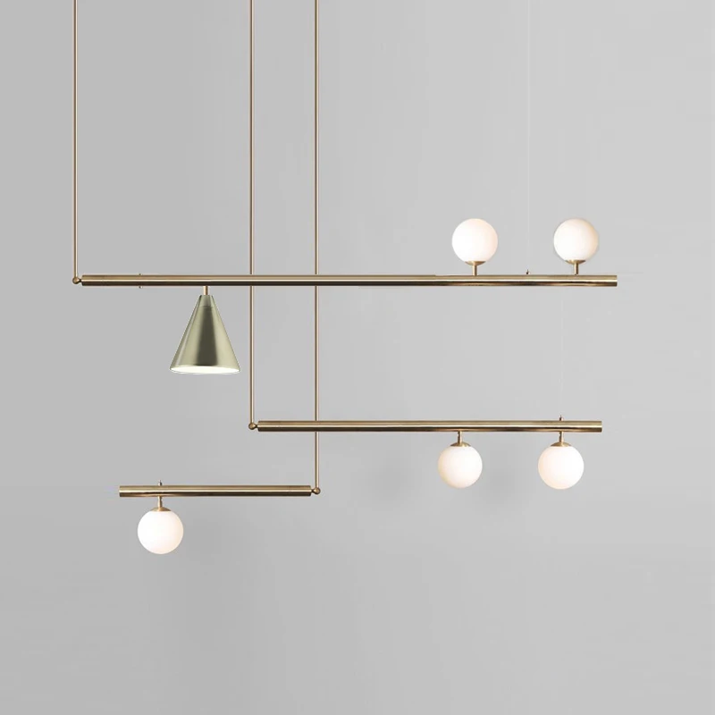 

American Creative Glass Ball Pendant Lights Iron Hoop Hang Lamp For Bedroom Cafe Restaurant Bar Indoor Lighting Fixtures Decor