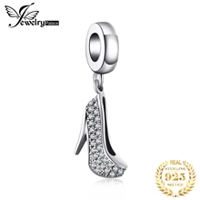 Jewelrypalace блестками обувь на высоком каблуке жемчужный браслет 925 серебро