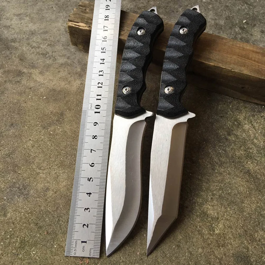 Высокая твердость лезвия охотничий нож инструменты для кемпинга нож для выживания лучшие Сувенирные ножи с ножнами