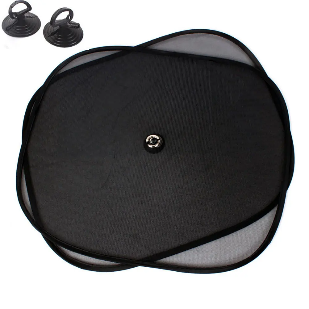2Pcs/Set 44*36cm Black Car Sun Shade Side Car Window Sunshade Cover sun protectAuto Accessories parasole auto parasol