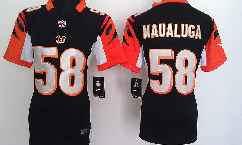 Черный Женщины Леди Все сшитые Цинциннати s#14 Andy Dalton,#18 A.J. Зеленый, 32 Jeremy Хилл#85 Eifert Джерси - Цвет: Черный