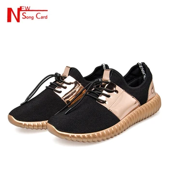 

New song card 2020 Fashion style men's casual shoes Comfortable reathable mesh classic new couple sneakers Zapatillas de deporte