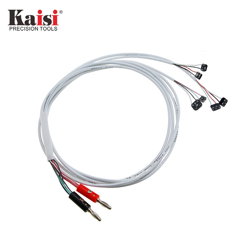 

Kaisi Test Wire Repair Tools Original DC Power Supply Phone Current Test Cable for Apple iPhoneX 8 8plus 7 7 Plus 6 6plus 5s 5c