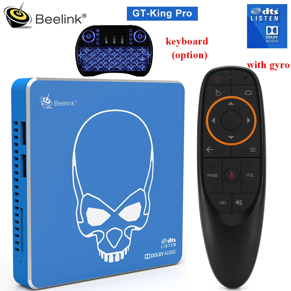 Beelink GT King Pro Android 9,0 Smart tv BOX 4 Гб 64 Гб Amlogic S922X H BT 4,1 2,4 ГГц + 5,8 ГГц Hi Fi без потерь звук ТВ коробка в наличии|ТВ-приставки и медиаплееры| | АлиЭкспресс