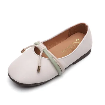 

AFDSWG children's shoes spring and autumn children's leather shoes little girls middle-aged children's shoes princess shoes