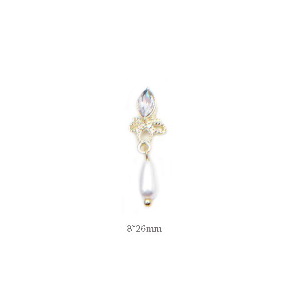 New Design Nail Art Pendants Charms Tassels AB Butterfly Magic Crown Diamonds Luxury Christ Angel Nail Dangle Ornaments 3D