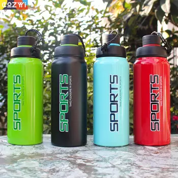 

New Fashion Stainless Steel 700ml Large Capacity Outdoor Thermos Water Flask Vacuum Bottle Coffee Tea Cup