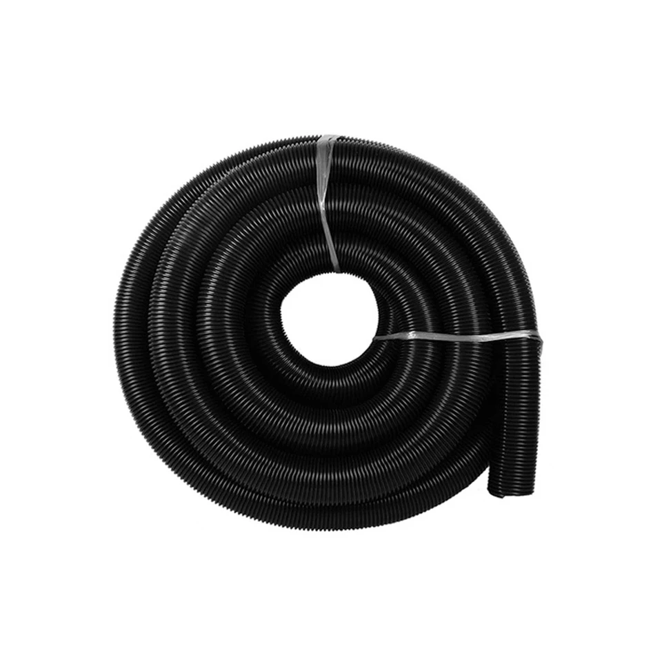 Tubo Flessibile 5 M Per Aspirapolvere Industriale 38 Mm EVA Pe Nero Ricambio Compatibile Maxblast Uso Secco Umido 98483036