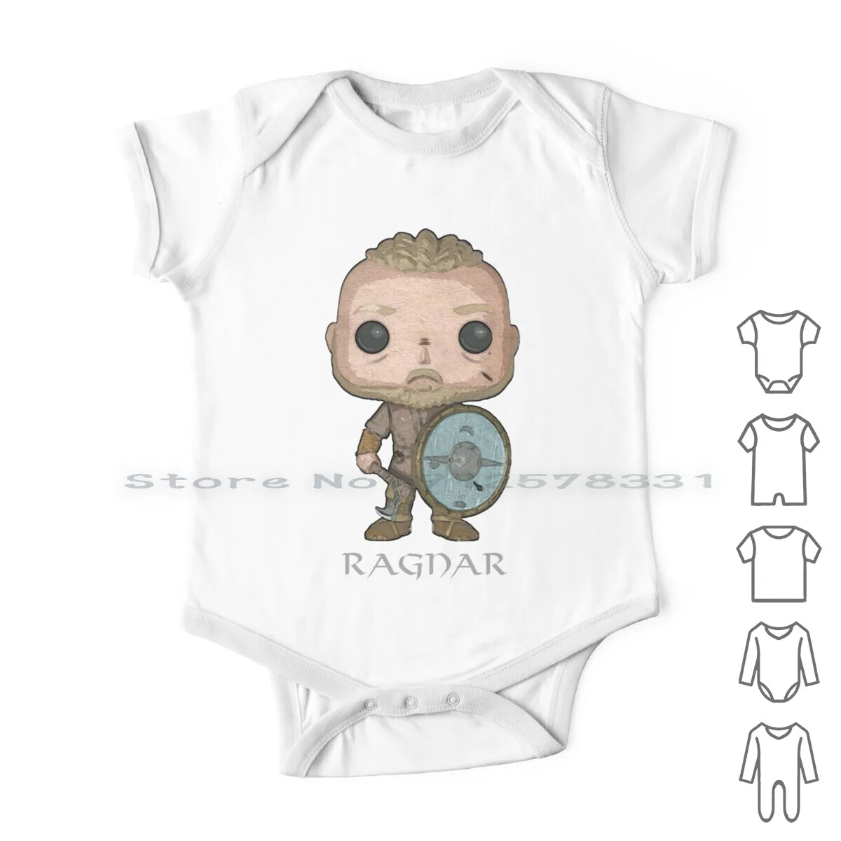 

Ragnar Newborn Baby Clothes Rompers Cotton Jumpsuits Vikingos Vikings Nordic Tv Series Ragnar Infant Long Sleeve Sleeveless