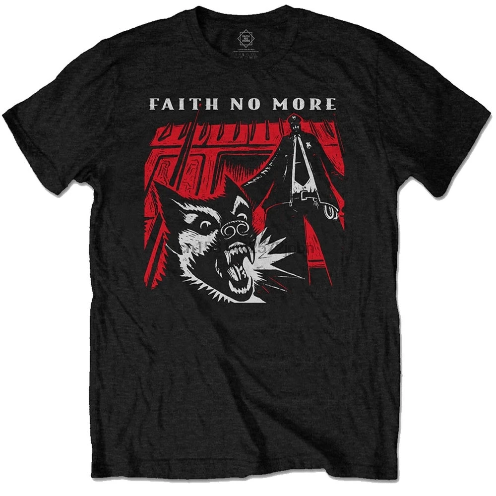 Мягкая облегающая футболка Faith No More King для дня |