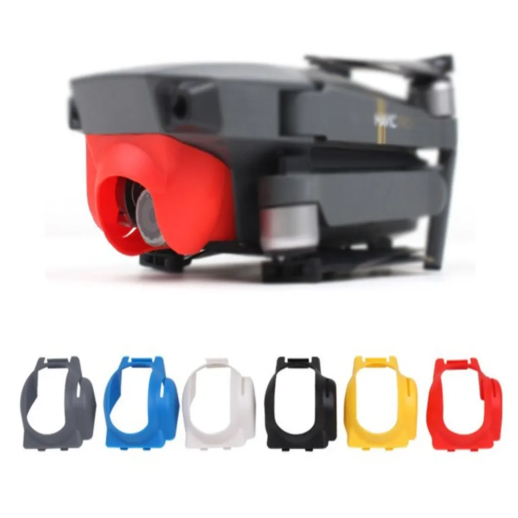 Защитная крышка для объектива камеры DJI Mavic Pro Антибликовая красная|Защита