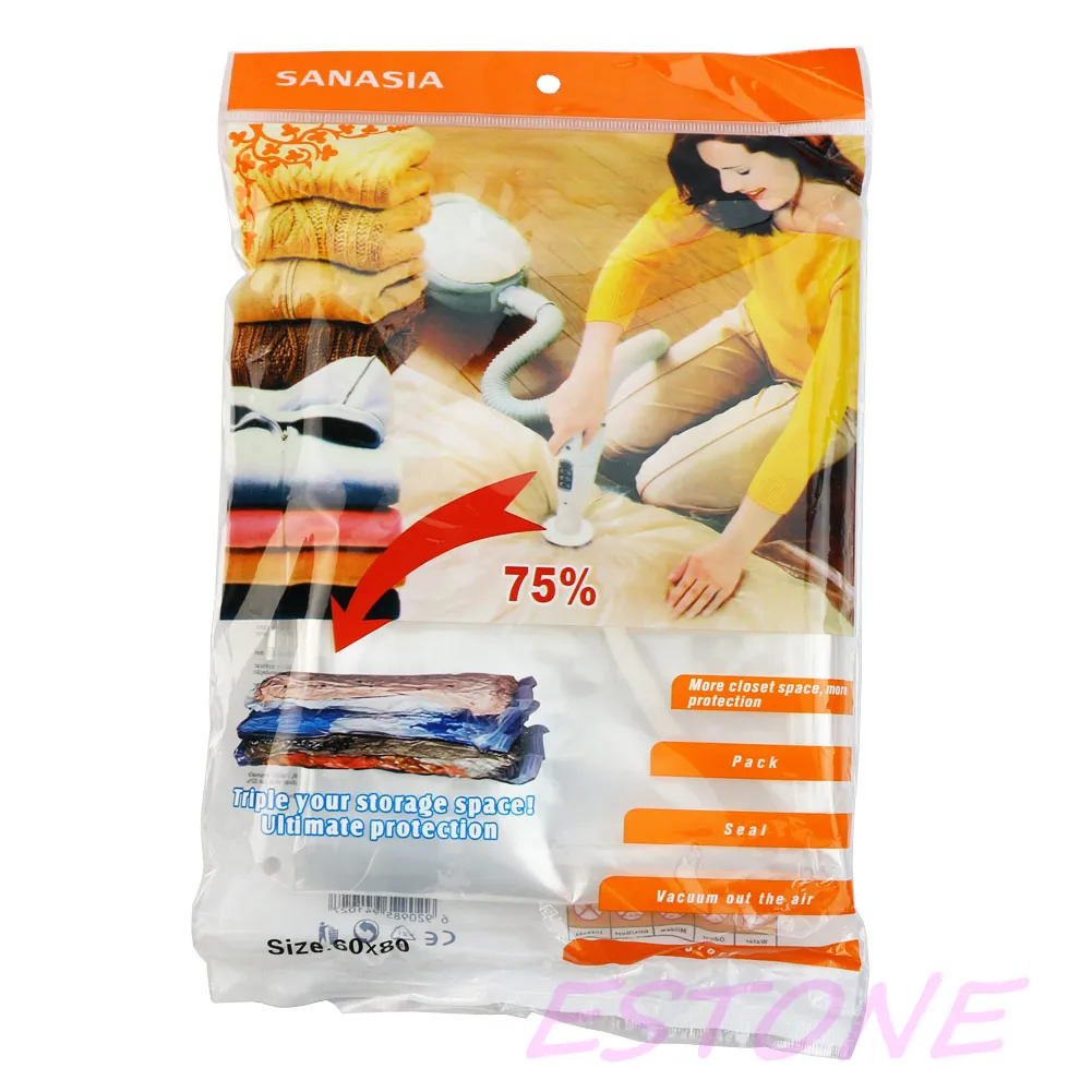 New Arrival 70x100cm Vacum Stage Saving Space Seal Bag Home ganiser Large 4 Choose | Дом и сад