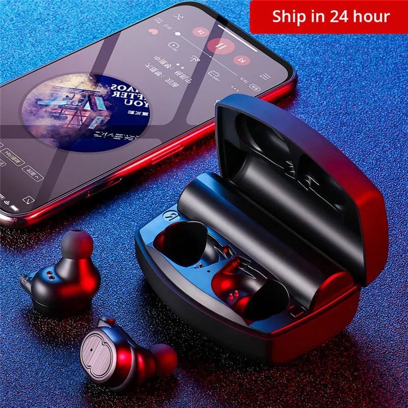 2019 LIGE беспроводные наушники TWS Sport Bluetooth V5.0 гарнитура сенсорное управление