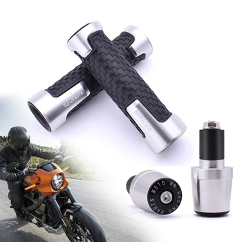 

Barracuda Motorcycle 7/8" Rubber Handlebar Grips Bar Ends Caps For Triumrh SPEED TRIPLE 1050 GT RS SRINT ST STREET TWIN