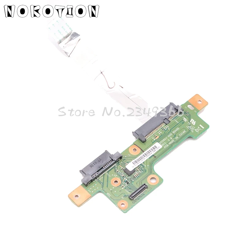  Placa de disco duro NOKOTION para asus X556UJ X556UB placa HDD con cable REV 20