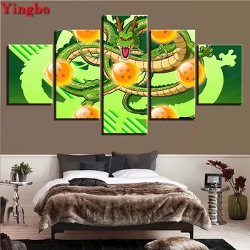 

Multi-picture DIY Diamond Painting Cartoon Dragon Ball Z diamond Embroidery kids gift 5D Square/Round Drill Mosaic Home Decor