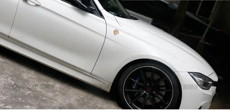 Автомобильная крутая металлическая Львиная головка Автомобильный логотип peugeot 308 бампер стикеры автомобильные наклейки логотип боковая этикетка декоративная наклейка царапины стикер s