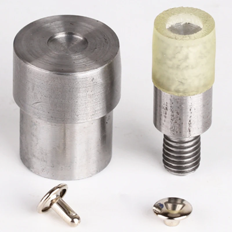 Double-Sided Rivet Hand Pressing Mold Crimping Machine Cap Nail Mold Double-Sided Impact Nail Mold Button Mold