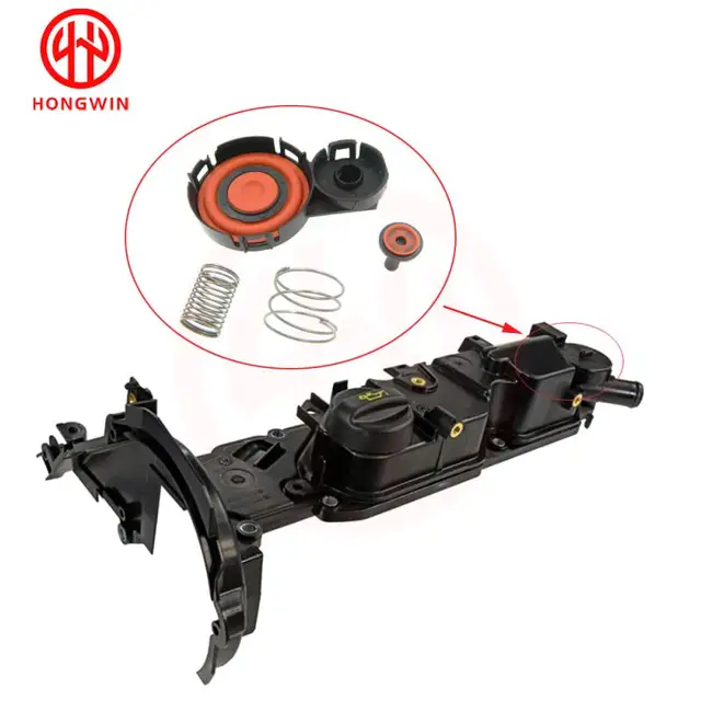 Coperchio Valvola KIMISS Per Citroen 1.6 HDI - Ricambio Compatibile 0248L1, In PA+30%GF - Foto 3