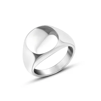 

New hot sale fashion women finger single tail couple jewelry titanium steel ring transfer ring