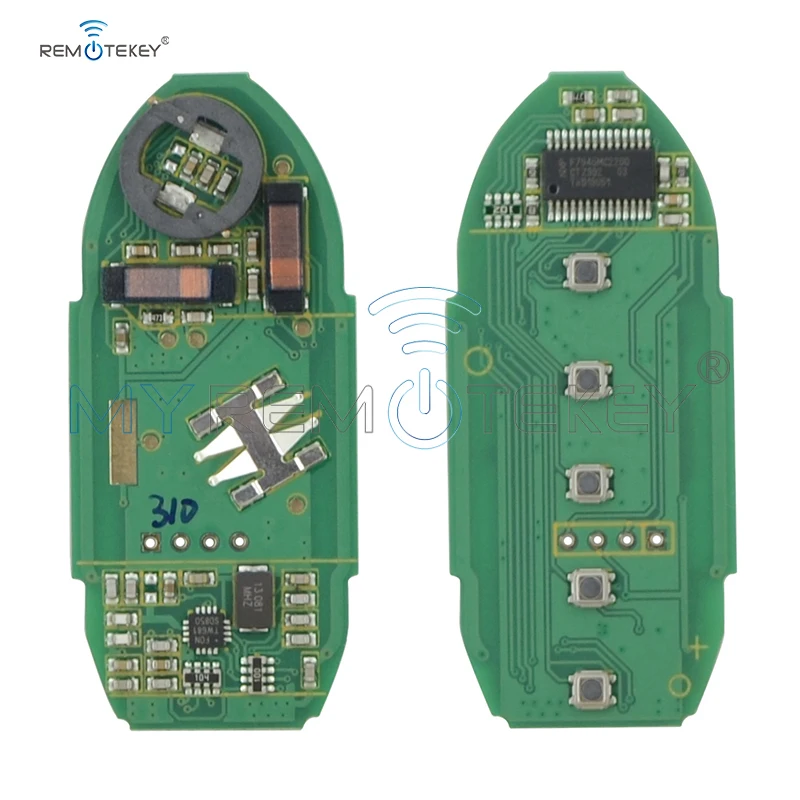 Смарт ключ Remtekey KR5S180144014 5 кнопок 433 МГц 4A чип S180144310 для Nissan Murano 2015 Altima Maxima 2016 2017